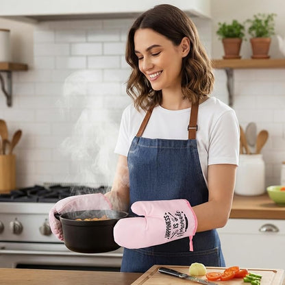 Leinuosen 8 Pcs Kitchen Towels and Oven Mitts Sets Pot Holders Dishcloths Set Kitchen Decorative Accessories Absorbent Potholders Heat Resistant for Chef Baking Cooking - Image 4