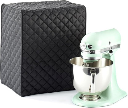 Covermates Keepsakes Mixer Cover Dust Protection - Stain Resistant - Washable Appliance Cover, Black