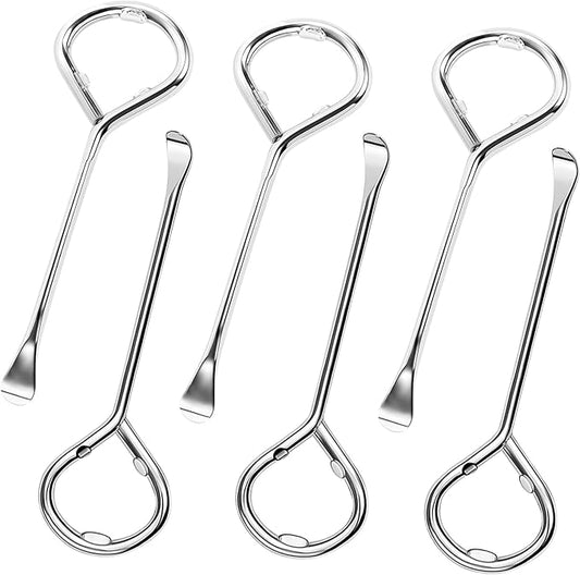 6 PCS Bottle Opener,Stainless Steel Paint Can Openers Metal Paint Can Openers for Oil Barrels,Paint Barrels,Beer