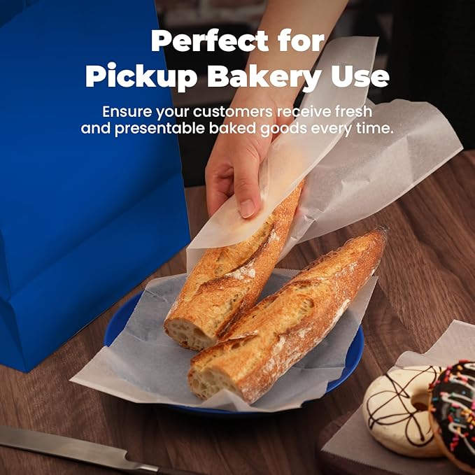 Fit Meal Prep [6000 Pack] 12 x 10.75" Wax Paper Sheets for Food, Interfolded Precut Deli Pop Up Grease-Proof Sandwich Paper Wraps, Waterproof for Lunch, Food Basket, Microwave Cover, BBQ
