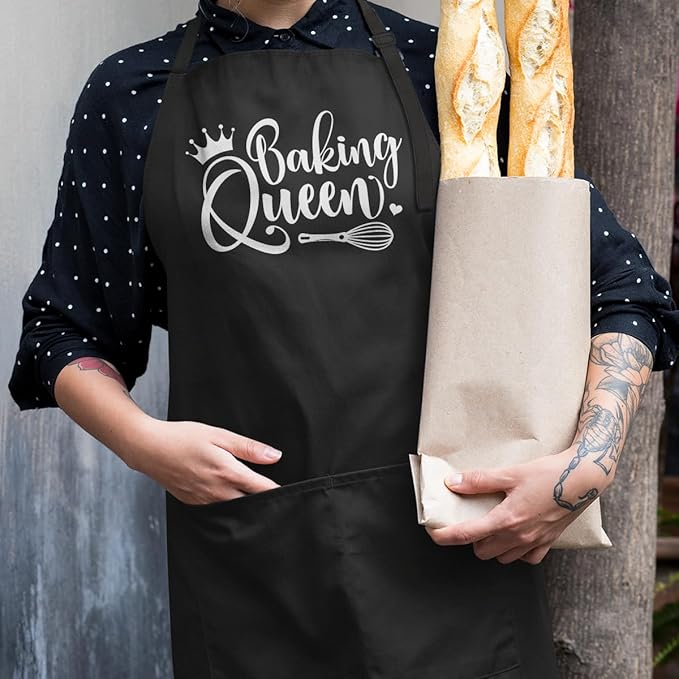 SANDJEST Funny Mens Aprons with Pockets for BBQ Grilling Cooking Grandpa Husband Apron for Birthday Christmas Father's Day