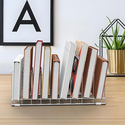 FLSEPAMB Pot Lid Organizer Pan Lid Organizer Kitchen Pot Lid Rack Suitable for Bakeware Dish Plate, Cutting Boards, Pots & Pans, Serving Trays, Reusable Holder (2 Pack) - Image 5
