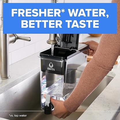 Brita UltraMax Large Water Dispenser with Standard Filter, BPA-Free, Reduces Copper, Cadmium and Mercury Impurities, Lasts 2 Months or 40 Gallons, 27-Cup - Image 2