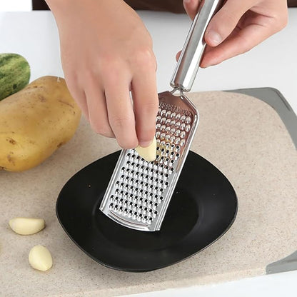 Cheese Grater, 9.4 Inch x 2.2 Inch Stainless Steel Vegetables Zester for Vegetables, Cheese, Fruits and Lemon (1) - Image 4