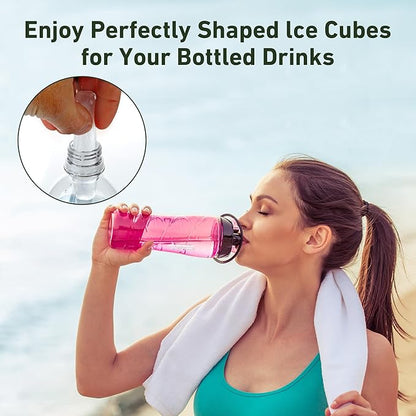 Lily's Home Silicone Narrow Ice Stick Cube Trays with Easy Push and Pop Out Material, Ideal for Sports and Water Bottles, Assorted Bright Colors (11.81" x 4.61" x 0.75", Set of 3) - Image 5