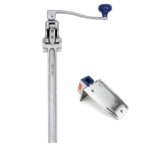 Edlund 11100 Old Reliable #1 Manual Can Opener with Plated Steel Base For Cans Up to 11” Tall by Unknown