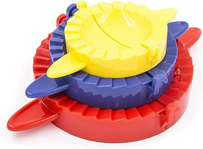 BTaT- Dough Press Set, 3 Pack, Dumpling, Empanada, Pastry and Turnover Press, Hand Pie Maker, Meat Pie Cutter