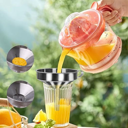 5 in 1 Funnels for Filling Bottles Stainless Steel Small Kitchen Funnel Set for Transferring Essential Oils Liquid Fluid Spice Dry Ingredients Powder, Durable and Dishwash Safe - Image 4