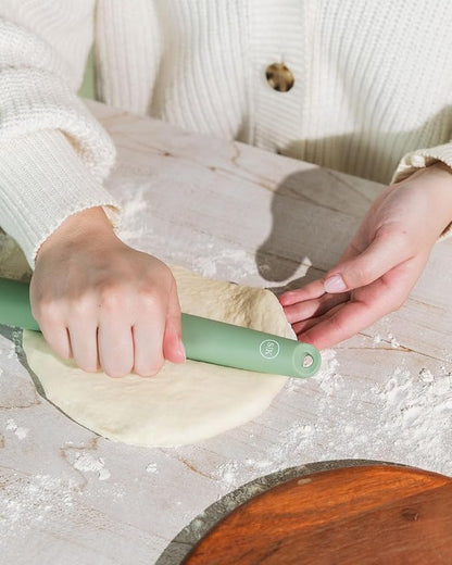 The Silicone Kitchen French Tapered Silicone Rolling Pin, Dishwasher Safe, Non-Stick, BPA Free, Non-Toxic