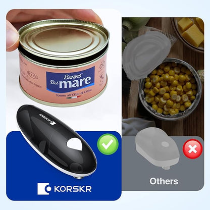 Electric Can Opener, Can Opener for Seniors, Suitable for Any Size Cans, Hands Free, Smooth Edge, Battery Powered, Automatic Can Opener is an Ideal Kitchen Gadget for Women and Left Handed People - Image 7