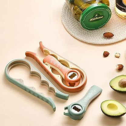 Bottle Opener for Arthritic Hand,Jar Opener for Old People, Children, Women, Those with Weak Hands,Multifunctional Kitchen Gadgets (A-Orange) - Image 5