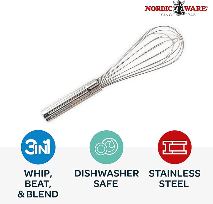 Nordic Ware Large Whisk, 11-Inch, Stainless Steel - Image 3