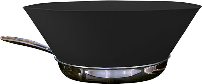 Frywall 12 (Large) - Black - Splatter Guard, as Seen on Shark Tank
