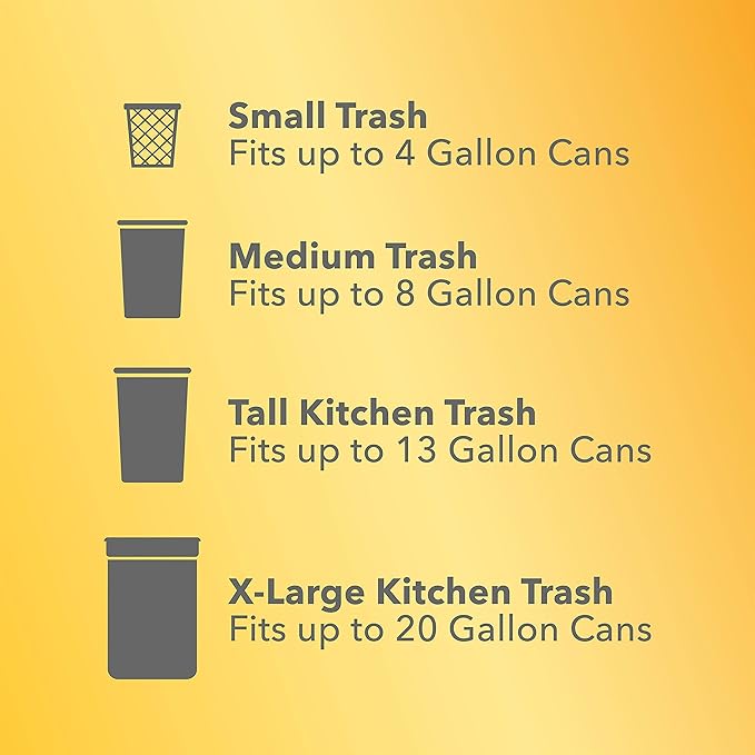 Glad Trash Bags, 13 Gallon, 34 Count (Pack of 2) | ForceFlex MaxStrength | Tall Kitchen Drawstring | Beachside Breeze Scent - Image 8
