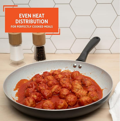 IMUSA 12" Premier Ceramic Nonstick Fry Pan with Cool Touch Handle, Matte Black - Image 5