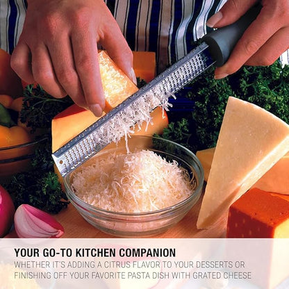 Microplane Classic Twin Pack - 12" Black Zester Grater with Surgical-Grade Stainless Steel Blade - Image 6