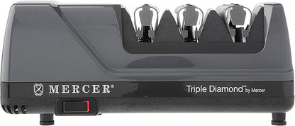 Mercer Culinary Triple Diamond 3 Stage Electric Knife Sharpener