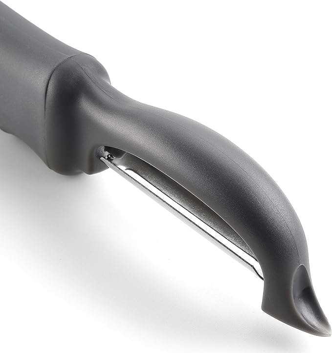 Spring Chef Premium Swivel Vegetable Peeler, Comfortable Handle and Ultra Sharp Stainless Steel Blades - Perfect Kitchen Peeler For Veggie, Fruit, Potato, Carrot, Apple - Gray - Image 8