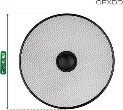 Stainless Steel Lid Splatter Screen - Set of 2: 8,2" & 10" - Frying Pan Oil Splash Guard - Image 6