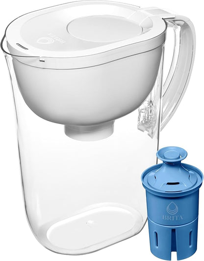 Brita Water Pitcher, Everyday Elite Filter, Removes 99% of Lead, Includes 1 Filter, 10-Cup Capacity, White - Image 10
