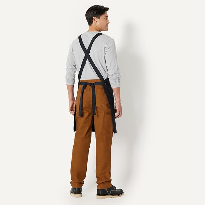 Amazon Basics Men's Chef, BBQ, Workwear Apron