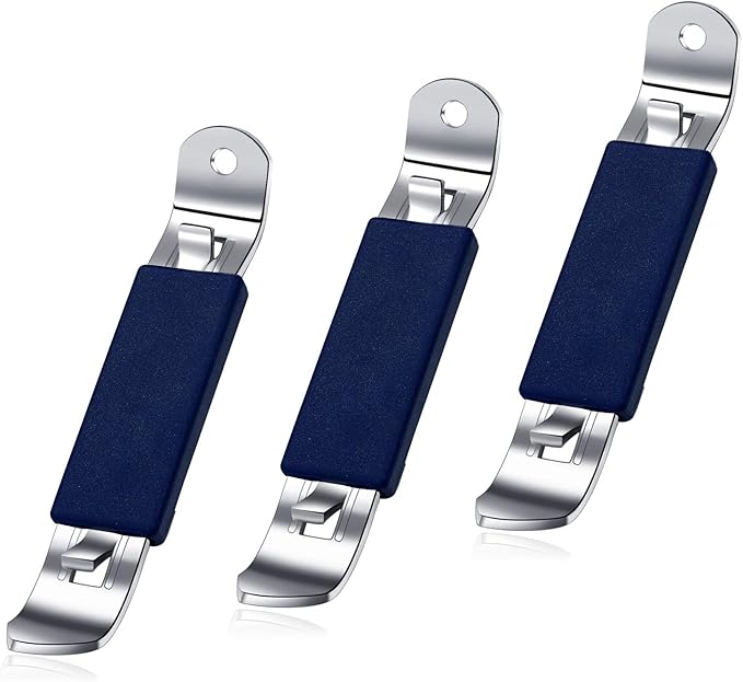 3 Pieces Magnetic Bottle Openers Can Opener Classic Beer Opener Stainless Steel Small Bottle Opener Can Tapper with Magnet for Camping and Traveling HANCELANT by HANCELANT