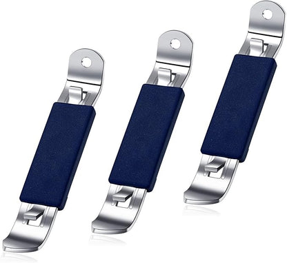 3 Pieces Magnetic Bottle Openers Can Opener Classic Beer Opener Stainless Steel Small Bottle Opener Can Tapper with Magnet for Camping and Traveling HANCELANT by HANCELANT