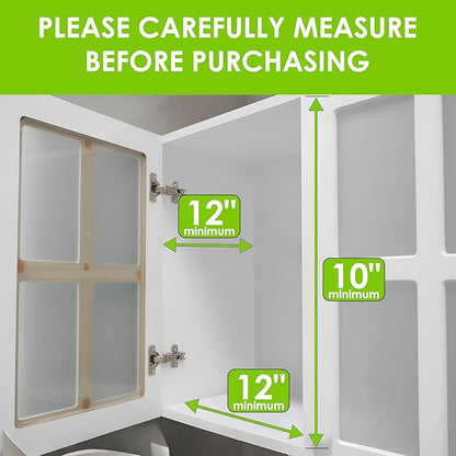 4 Tier Adjustable Spice Rack Organizer for Cabinet - Black (2 PCS S&L) Expandable Spice Shelf with Protection Railing for Inside Cabinets, Countertop, Pantry Storage & Seasoning Organization - Image 2