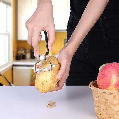 Ultra Sharp Stainless Steel Vegetable Peeler For Potatoes, All Fruits & Veggies - Image 6