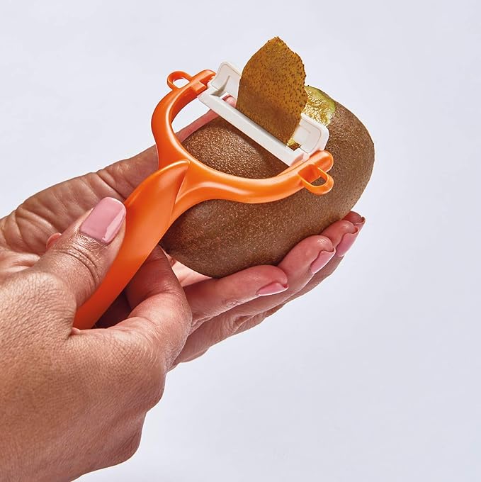 Kyocera Ceramic Horizontal Y Peeler, Orange - Image 6