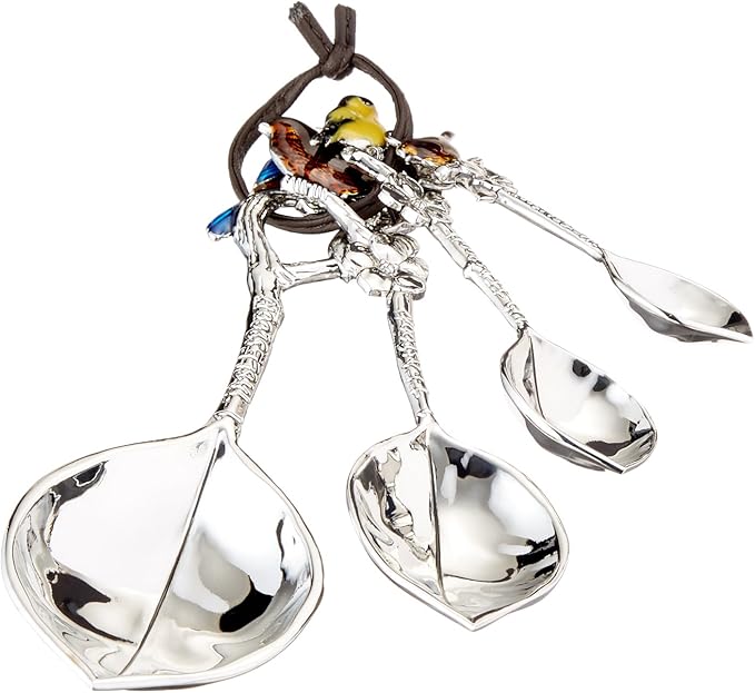 Ganz 4-Piece Measuring Spoons Set, Birds