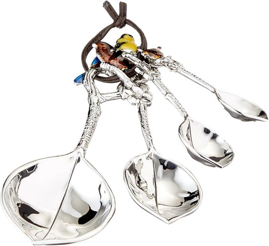 Ganz 4-Piece Measuring Spoons Set, Birds