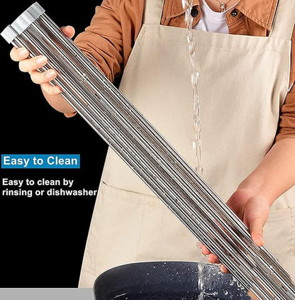 Seropy Extra Large 20.5"x13.7" Roll Up Dish Drying Rack Over The Sink Dish Drainer for Kitchen Counter, Sink Drying Rack Drying Mat Folding Rack Kitchen Sink Organizer Home Essentials - Image 6