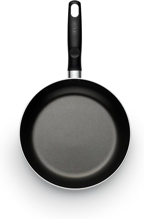 T-Fal Classic Nonstick Fry Pan Set 3 Piece: 8, 9.5, & 12 Inch, Oven Broiler Safe 350F, Kitchen Cookware Set, Pots and Pans Set Non Stick, Frying Pans, Skillets, Dishwasher Safe, Black - Image 2