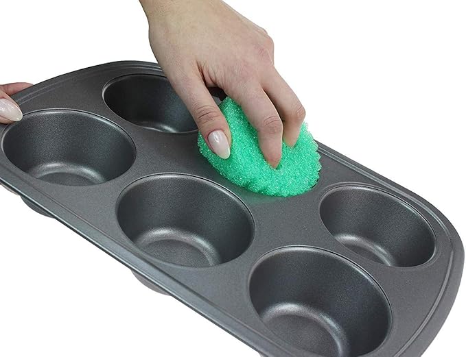 Scrub Daddy Colors Sponge Set, FlexTexture, 3ct Pack of 2 | Temperature Responsive | Deep Cleaning | Dishwasher Safe | Multi-use - Image 7