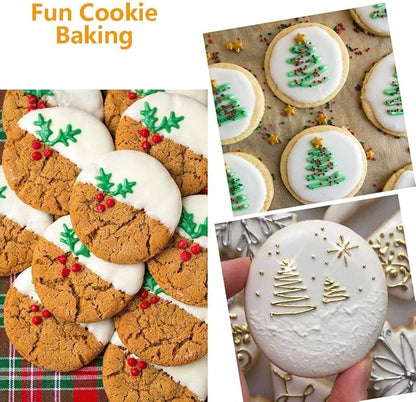 Cookie Cutters - Biscuit Cutters/Stainless Steel Dumpling Cutters/Cake Pastry Cutters/Cake Cookie Scone Cutters Molds stamps for Cooking Baking (Round Edge, 11Pcs) - Image 7