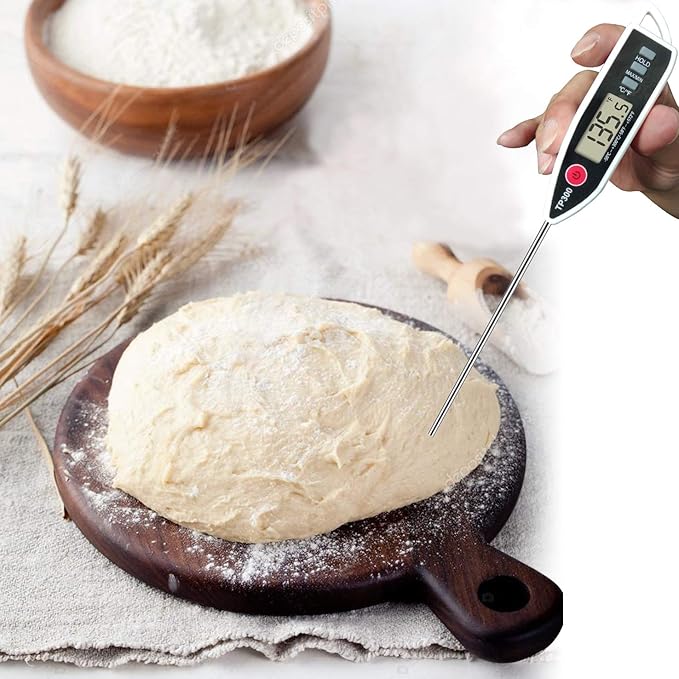 Digital Meat Food Thermometer for Candy Candle Milk BBQCooking Kitchen BBQ, Probe Instant Read Thermometer for Pork Deep Fry Roast Baking Temperature - Image 8