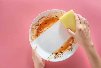 DecorRack 40 Pack Kitchen Sponges, Heavy Duty, Non-Scratch Cleaning Scrub Sponges for Dishes, Cleaning Household, Bathroom, Car Wash - Multicolor (Pack of 40) - Image 8