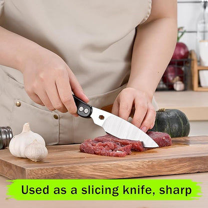 poultry shears Kitchen scissors for Chicken Can Be Used as a Knife, Dishwasher safe, Effortlessly cuts through cartilage, featuring a built-in spring mechanism.Can be used as a present（Black）