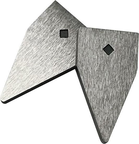AccuSharp Knife Sharpener Blades, Tungsten Carbide Replacement Blades, 2 Pieces Reversible Replacement Blades, Industrial Sharpener Accessories