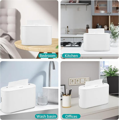 Paper Towel Holder Countertop, Commercial Paper Towel Dispenser, Multifold Trifold Z-Fold Paper Towel Dispenser, Hand Towel Dispenser, Napkin Holder Dispenser for Home Kitchen Restaurant