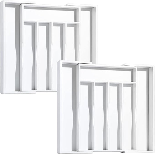 Kitchen Silverware Drawer Organizer and Storage Utensilios De Cocina Modernos Soporte Para Cucharas Trastes De Cocina Organizadores Platos Para Gabinetes Cajones Decoración Organizador Para Utensilios by Bellsal
