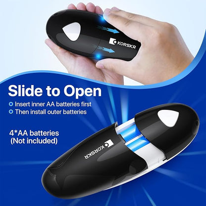 Electric Can Opener, Can Opener for Seniors, Suitable for Any Size Cans, Hands Free, Smooth Edge, Battery Powered, Automatic Can Opener is an Ideal Kitchen Gadget for Women and Left Handed People - Image 4