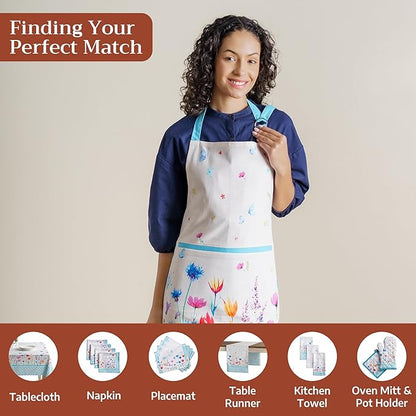Maison d' Hermine 100% Cotton Apron for women with Pocket Kitchen Chef Apron for Men Cooking Mothers Day Gifts - Image 4