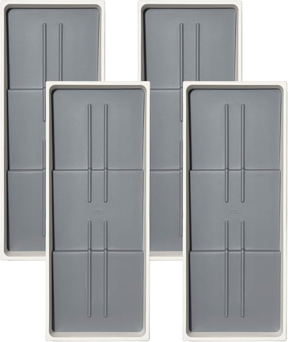 OXO Caddy, Spice Drawer Organizer, White | Good Grips | Compact | Pack of 4 by OXO
