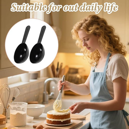 Plastic Coffee Measuring Spoons, 5 Pack Tablespoon Measuring Spoon 7g Short Handle Coffee Scoop for Tea, Protein, Spices, Milk Powders,Sugar, Cereal, Spices