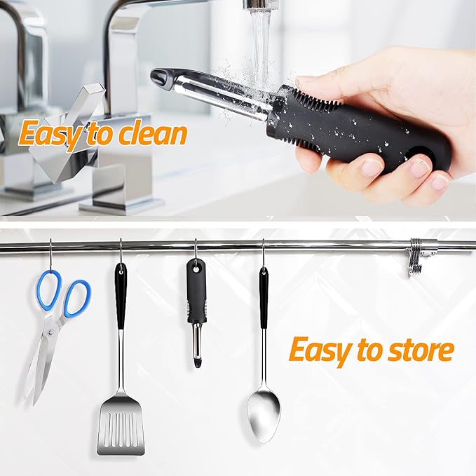 Vegetable Fruit peeler for kitchen Potato Peeler Hand Sharp Stainless Steel Peelers - Image 8
