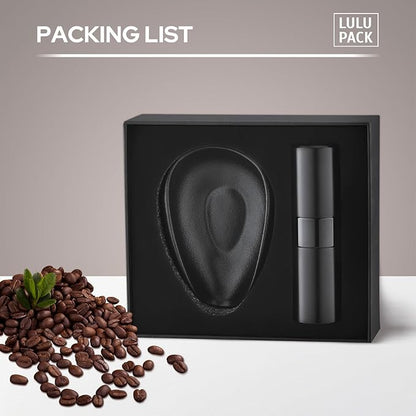 Lulupack Coffee Bean Dosing Cup with 20ML Spray Bottle, Coffee Measuring Cups & Espresso Bean Spritzer Kit