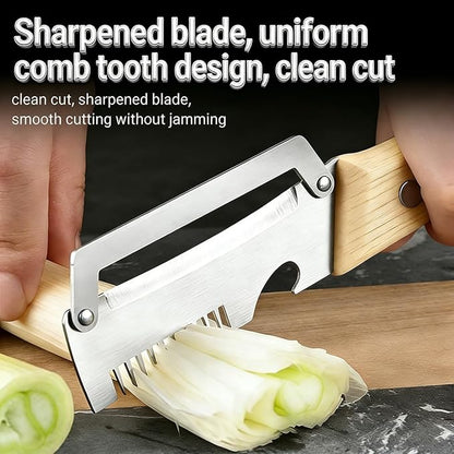 Multifunctional Vegetable Peeler for Kitchen, 2026 New 3 in 1 Stainless Steel Blade with Wooden Handle and Bottle Opener, Ultra-Sharp Kitchen Tool for Fruits and Vegetables