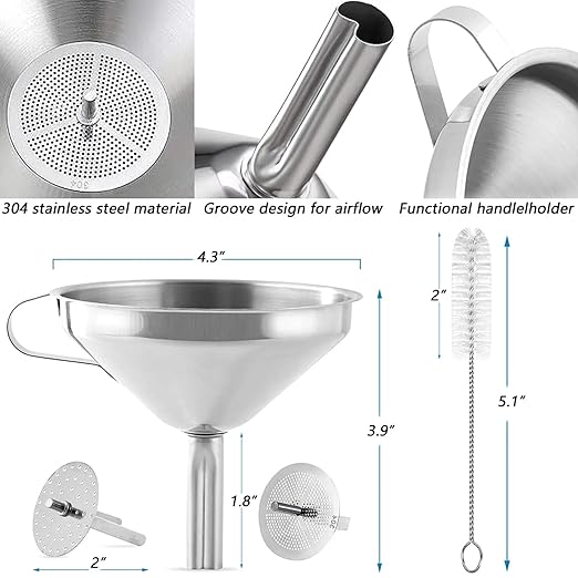 LCD 3D Printer Accessories Resin Tool Kit Includes Stainless Steel Funnel, Resin Filter, Silicone Pad, Photosensitive Resin Bottle, Basic Tools for SLA/DLP Printing